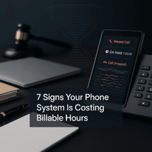7 Signs Your Law Firm Is Losing Billable Hours to Your Phone System