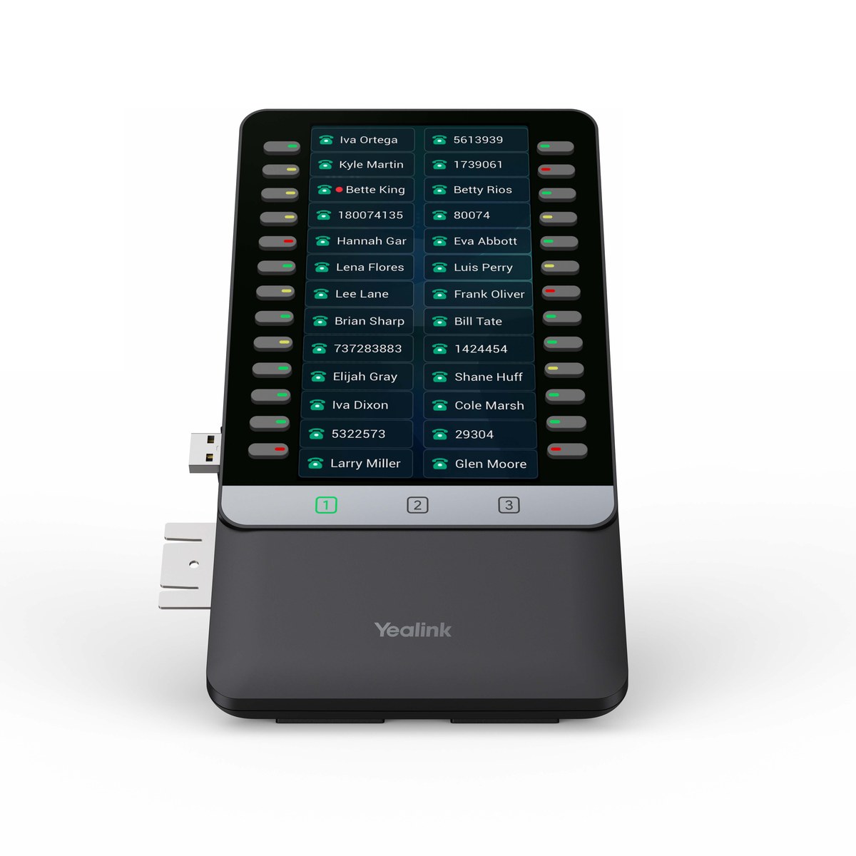 Yealink EXP55 color expansion module for desk phones